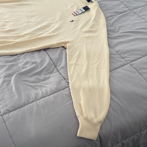 Polo by Ralph Lauren Men's Beige Crewneck Sweater - Picture 5 of 9